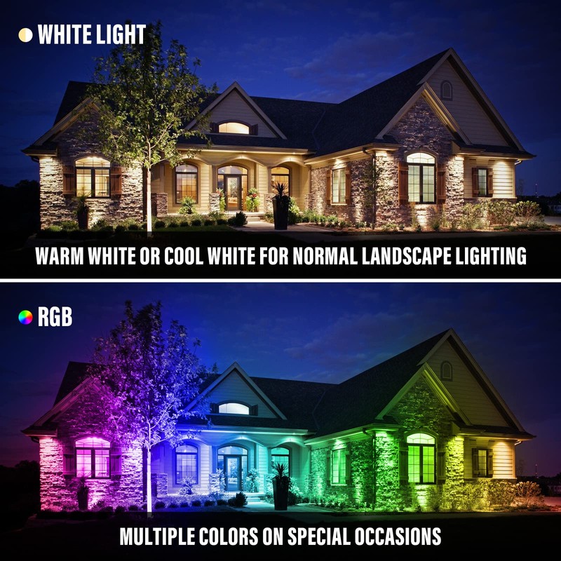 Willpower 100W 10000LM RGB LED Spotlight with Remote Control, LED