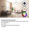 LED 4‑Hole LED Spot Light 3‑Gear Adjustable Spotlight for Garage