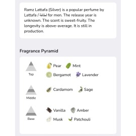 Lattafa Ramz silver Parfum By Lattafa 3.4 EDP