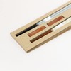 Couples Chopsticks Rest Corte Pair Wooden Chopsticks Set Japanese Made