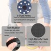 2 Pack 5 Inch 8 Hole Replacement Sander Pad for