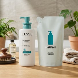 LaboH Dandruff Clinic Shampoo 400ml + 400ml (refill), 1 unit I agree to the use of personal information / 라보에이치 댄드러프 클리닉 샴푸 400ml + 400ml(리필), 1개 개인정보 활용에 동의합니다
