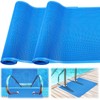 COZYDIG 2 Rolls Swimming Pool Ladder Mat Non-Slip with Hollow