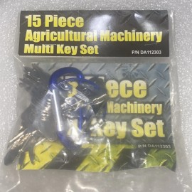 Depco For 15 Heavy Equipment Key Set John Deere, New Holland, Ford, Caterpillar, Case