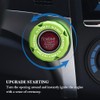 Car Push Start Button Cover,Fashionable Push to Start Button Cover