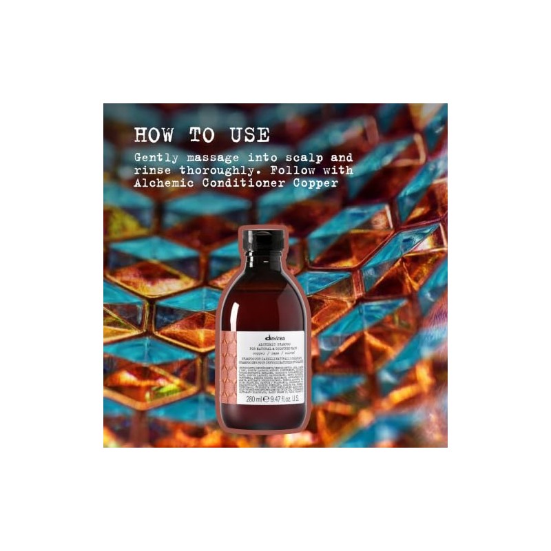 Davines Alchemic Copper Shampoo 280 ml