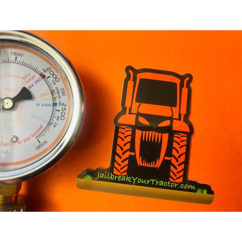 LA765 Decal KIT Tractor 6 Decal Sticker Set UV Resistant+