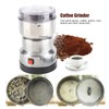 Stainless Steel Electric Spice Coffee Nut Grain Herb Grinder Crusher