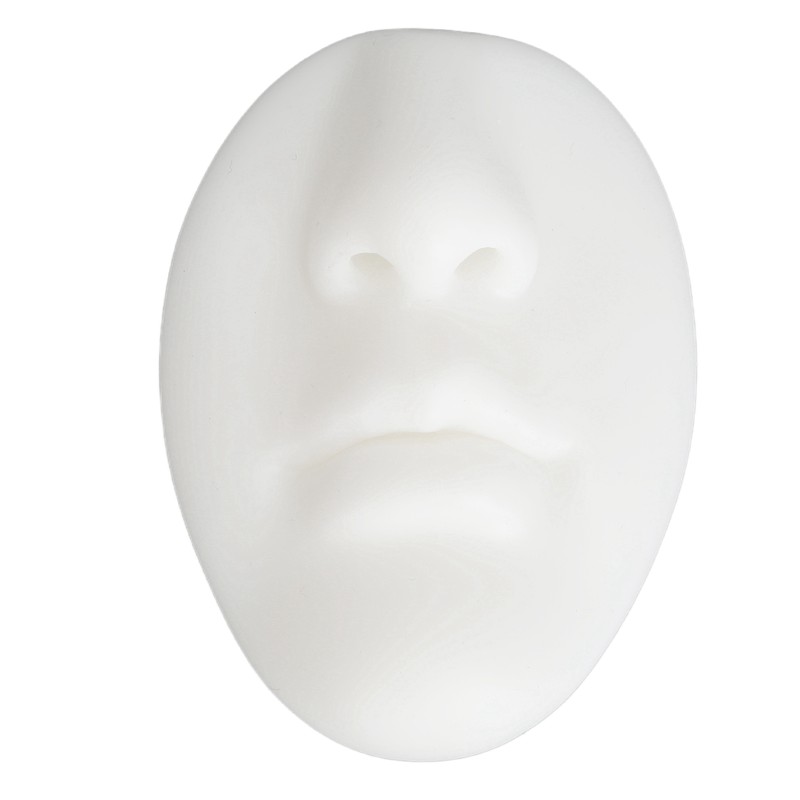 Silicone Mouth Nose Model 3D Realistic Reusable Display Nose Piercing