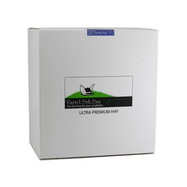 Rabbit Hole Hay Ultra Premium, Hand Packed Soft Timothy Hay for Your Small Pet Rabbit, Chinchilla, or Guinea Pig (40lb)