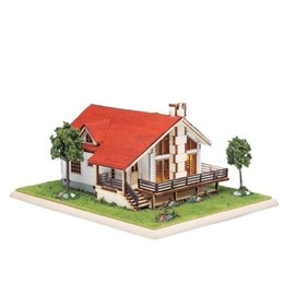 (Hottracks) DIY Wooden Assembly Kit Diorama Story House Country House A / (핫트랙스)DIY 나무 조립 키트 디오라마 스토리하우스 전원주택A
