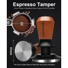 KOFIKOFI 53.3mm Espresso Tamper, Coffee Tamper with Two 30lbs Spring