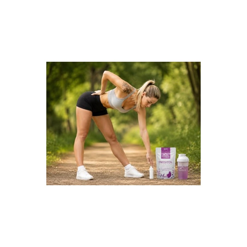 Wildmountain Myo Inositol Chiro Mezcla Óptima Suplemento Alimenticio Polvo 130
