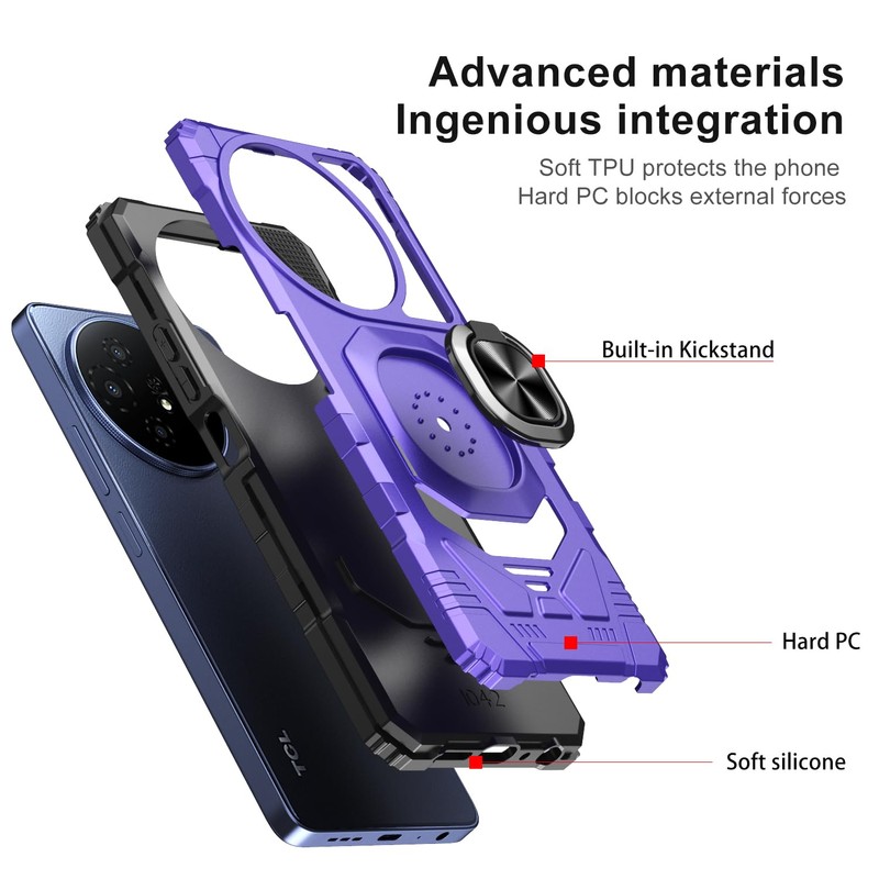 for TCL 60 XE NXTPAPER 5G Case, with Screen Protector