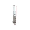 Micro Traders 5 Pcs 12mm Wire Brush for Drill, 6mm