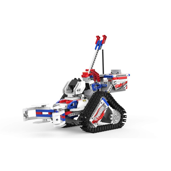 UBTECH JIMU Robot Competitive Series: Champbot Kit/ App-Enabled Building & Coding STEM Robot Kit (522 Pcs) from Robotics , Blue