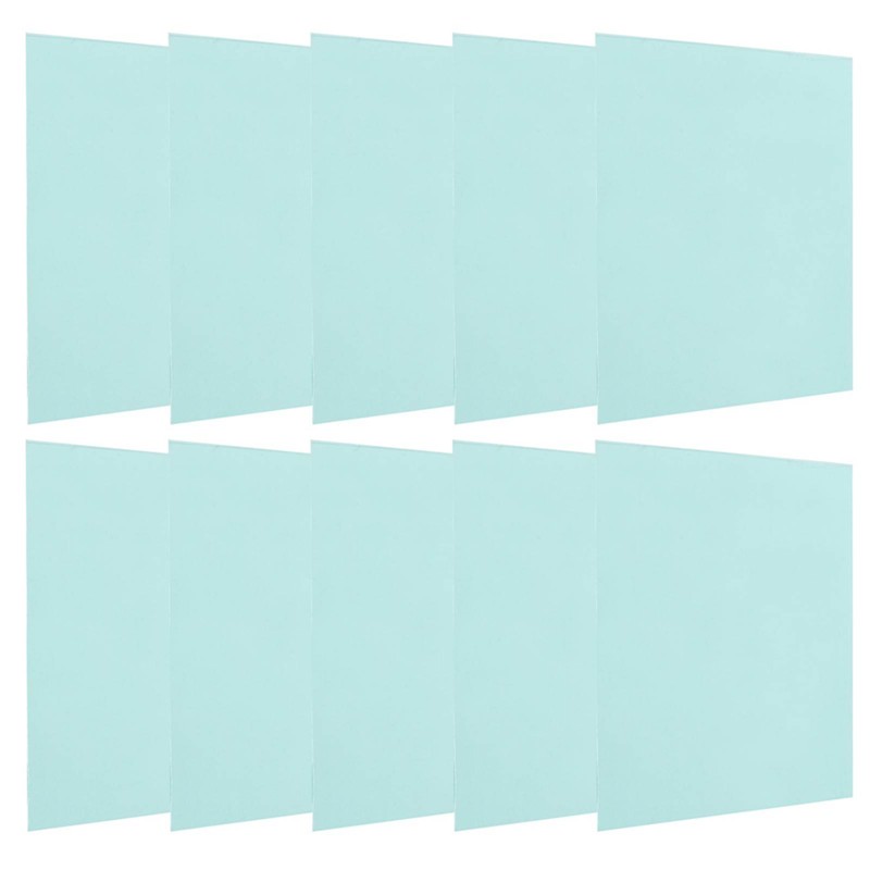 10Pcs 138x122mm Welding Helmet Transparent Protective Plate Spare Lens Industrial