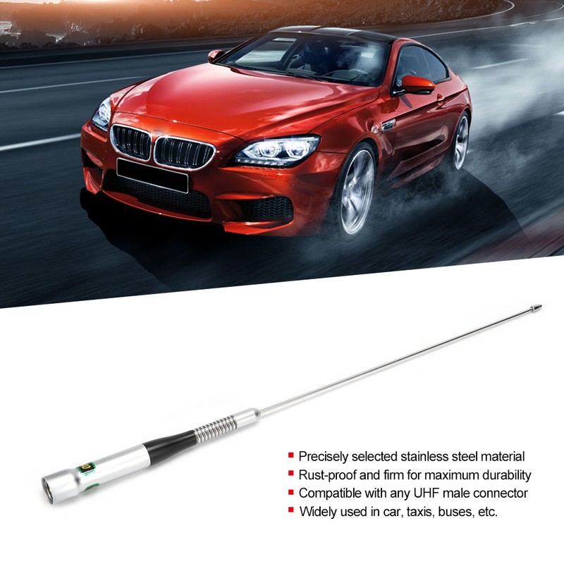 SP-40 100W UHF Dual Band Antenna for Walkie Talkie Car