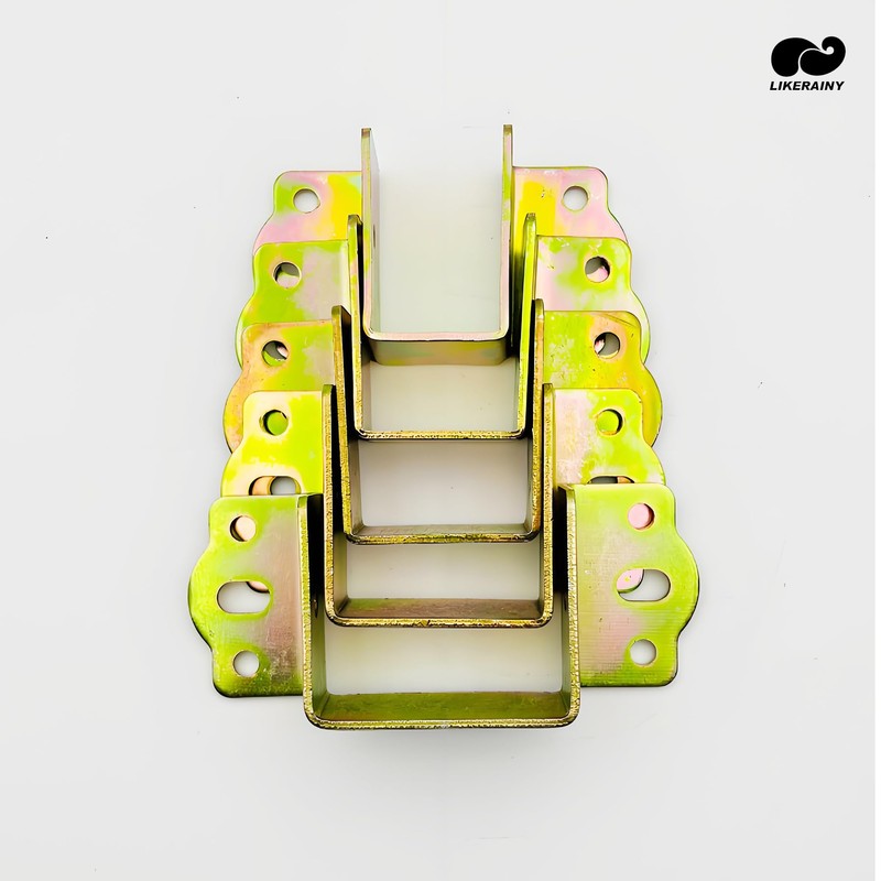 LIKERAINY Centre Support Bed Connector Bed Fitting Wooden Beam Suspension