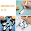 ULTECHNOVO Thai Chinese Asian Stainless Steel Rice Soup Spoon 6pcs