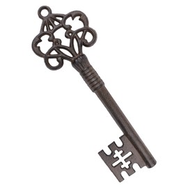 gardmate Wall Hooks for Hanging - Cast Iron Vintage Wall Decor Coat Rack - Vintage Rustic Design Hat Hooks for Kitchen, Entryway - Handmade Heavy Duty Key Hook (Key Decoration)