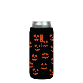 Sok It CanSok Sleeve for Beer & Soda Insulated Neoprene Cover (Fright Night Lights, 12oz Slim Can Sleeve)