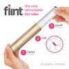 Flint 33mm Gold Plastic Lint Roller