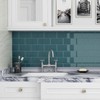 Lovdeco Peel and Stick Glass Subway Tile, 3 x 6