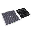 Solar Panel Fan Kit Monocrystalline Silicon Solar Panel Weatherproof 4