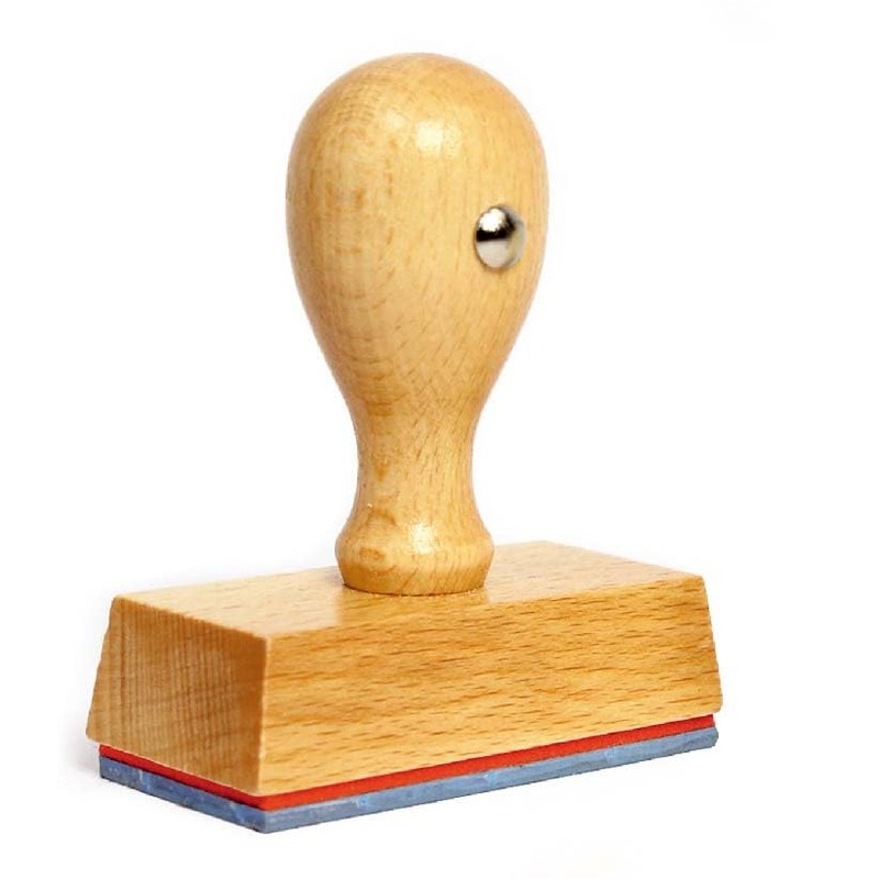 Dekolando Stamp – RETOURE – Wooden Stamp 1 Line Office