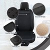 Zone Tech Cooling Car Seat Cushion - Black Automotive Adjustable