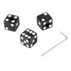 3PCS Guitar Volume Control Knobs Dice Shape Speed Control Knobs