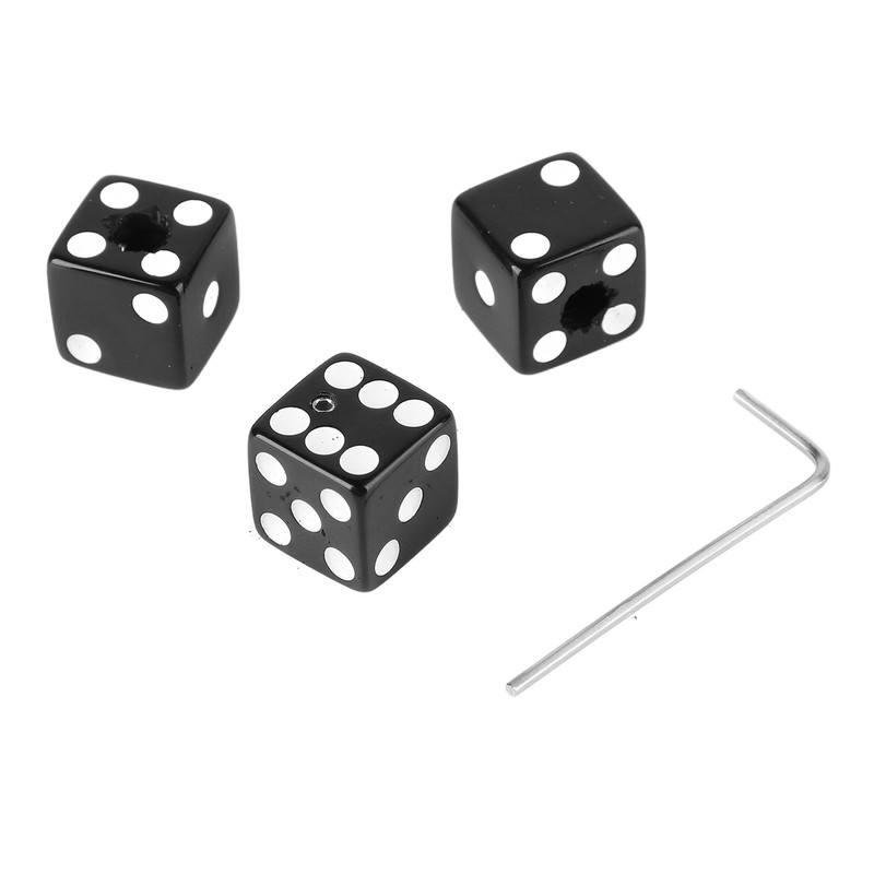 3PCS Guitar Volume Control Knobs Dice Shape Speed Control Knobs