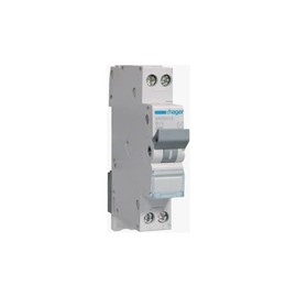 Hager MKN513 Circuit Breaker 1P+N 6kA B-13A
