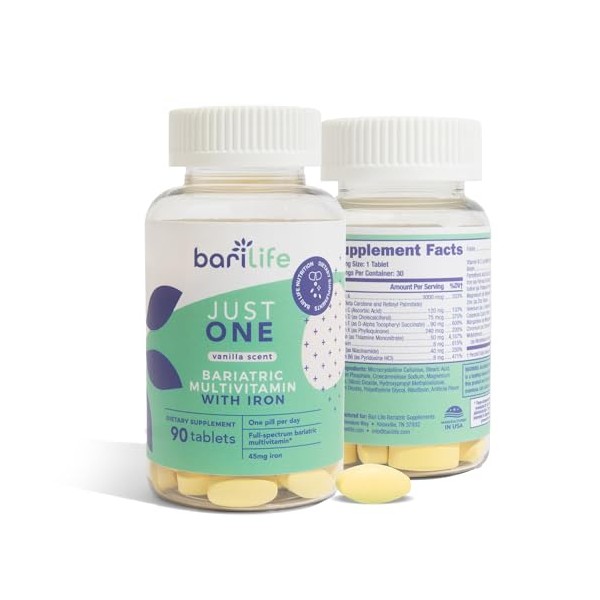 Bari Life Just One - Once Daily Bariatric Multivitamin with