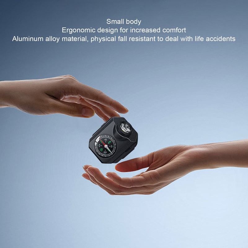 Wrist Flashlight Waterproof Rechargeable 5 Modes Watch Flashlight with Compass