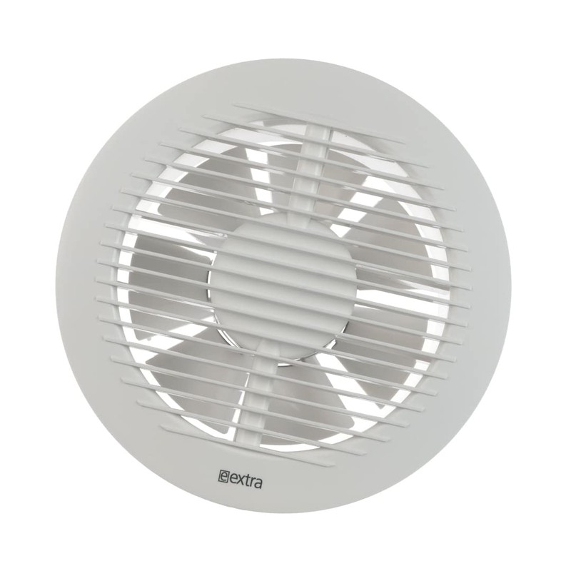EUROPLAST Ø 150mm Bathroom Fan with Humidity Sensor and Timer