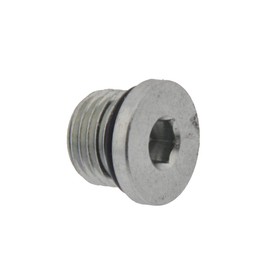 High-pressure sealing plug with hexagon socket UNF 1/2 inch - 20, end cap, galvanised steel