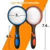 2PCS Upgrade 10X Magnifying Glass, Large Handheld Magnifier Magnafying. Glasses