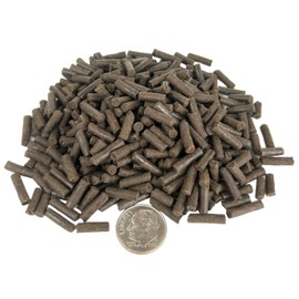 Aquatic Foods Inc. Pro-Growth Enhanced California Blackworm & Beef Heart Mix 1/8" x 7/16" Sinking Sticks. Andrew Soh's Pro-Growth Enhanced Sticks - 1/8-lb