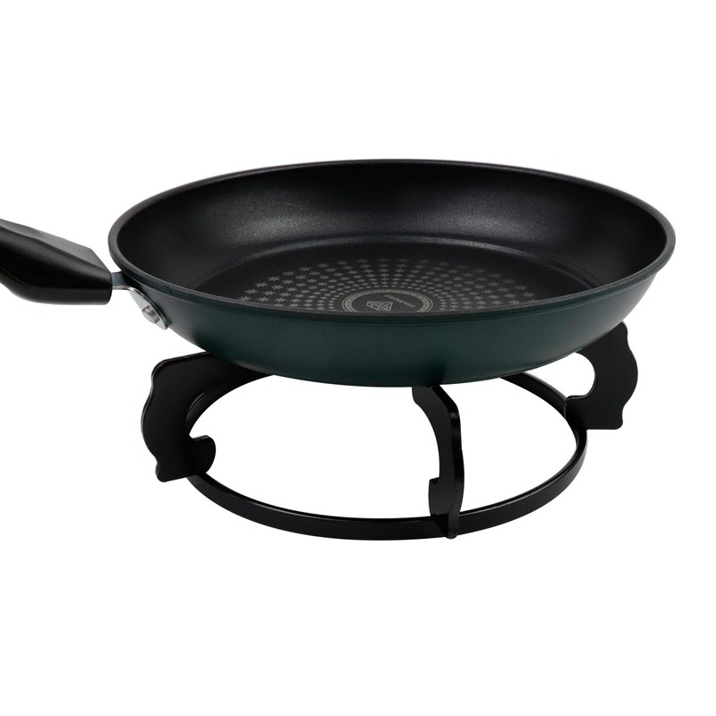 Risbay Cast Iron Gas Stove Wok Rack Wok Stand Support