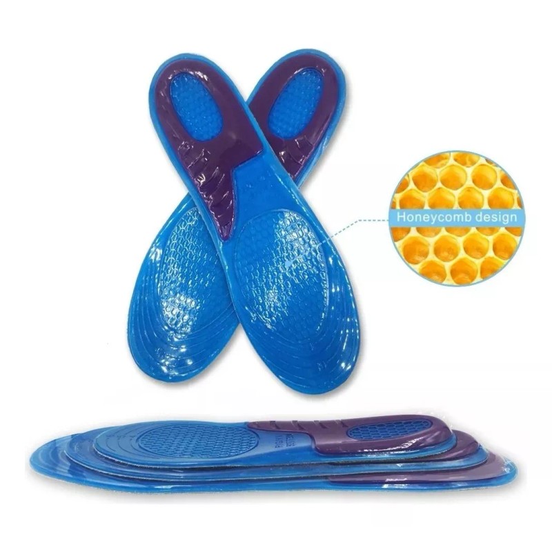 Salaron 2 Pares Plantilla Ortopedica De Gel/descanso/deporte/trabajo