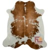 Fortezzaoutlet Cowhide Rug Chromatic Brown and White | Premium Quality