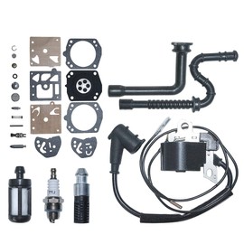 Gubeter Ignition Coil Spark Plug Set for Stihl Ms290 024 026 028 029 Ms240 Ms260 Ms360 Ms380, 0000 400 1300