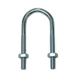 DAIDOHANT UNIQLO Foot Length U-Bolt (with nut) [M6 (for 20A)] (A) 34x(B) 70x(C) 30mm [Iron] (1 piece) 10101893