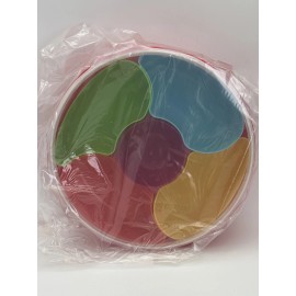 Home-X 5 Sectional Serving Bowl with Lid