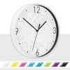Leitz WOW Quartz Wall Clock, Perfect for Office, Kitchen, Living