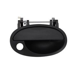 ECSiNG 1Pc Exterior Outside Car Door Handle Front Right Driver Side Replacement Part 24434866 93397227 Compatible with VAUXHALL COMBO 2001-2012