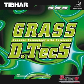 Tibhar Grass D.TecS Rubber Black 1.6 mm