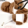 JOYBANK Animal 3-Piece Set, Headband Tie, Tail, Cosplay Accessories, Panda